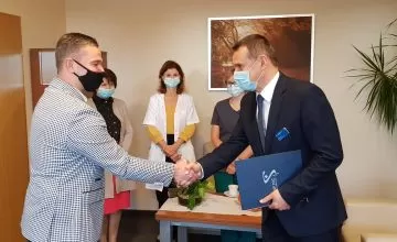 Pan Szymon Anioł II wicedyrektorem szamotulskiego szpitala
